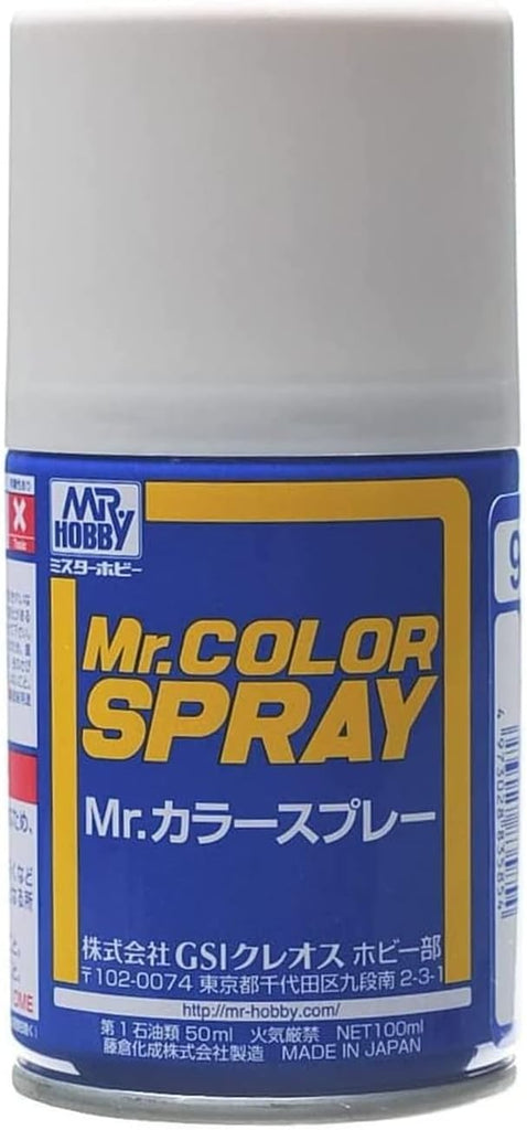 Mr Hobby - S97 - Mr Color Spray Light Grey Gloss - 100ml