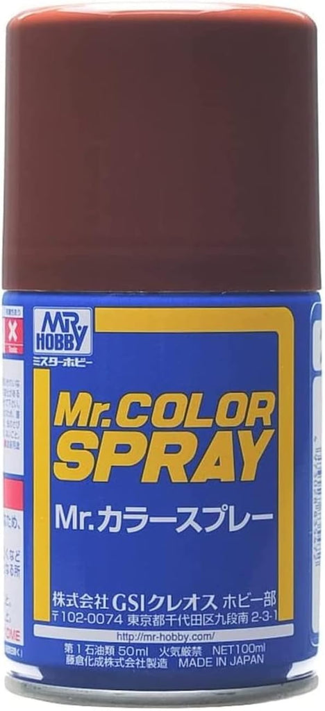 Mr Hobby - S29 - Mr Color Spray Hull Red Semi Gloss - 100ml