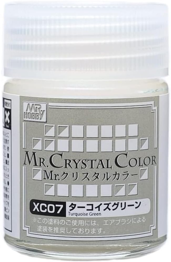 Mr Hobby - XC07 - Mr Crystal Color Turquoise Green - 18ml