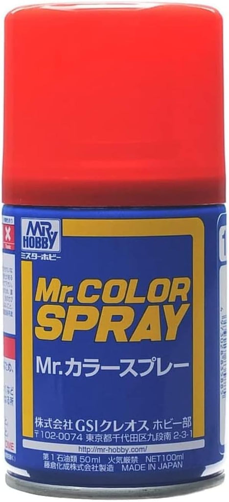 Mr Hobby - S108 - Mr Color Spray Character Red Semi Gloss - 100ml