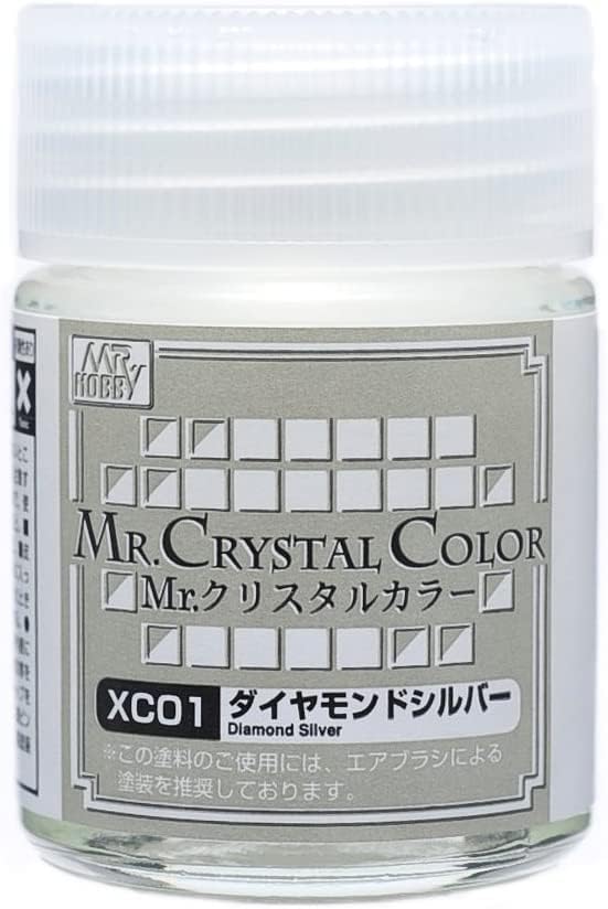 Mr Hobby - XC01 - Mr Crystal Color Diamond Silver - 18ml