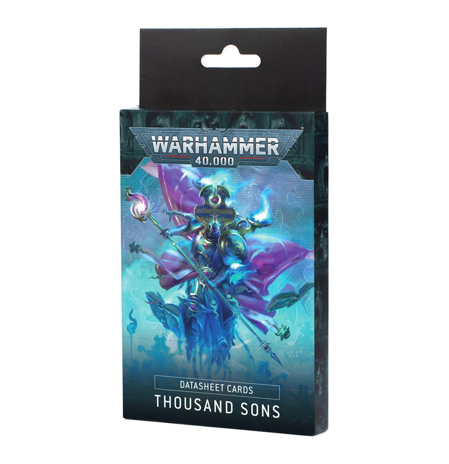 Thousand Sons: Dashsheet Cards
