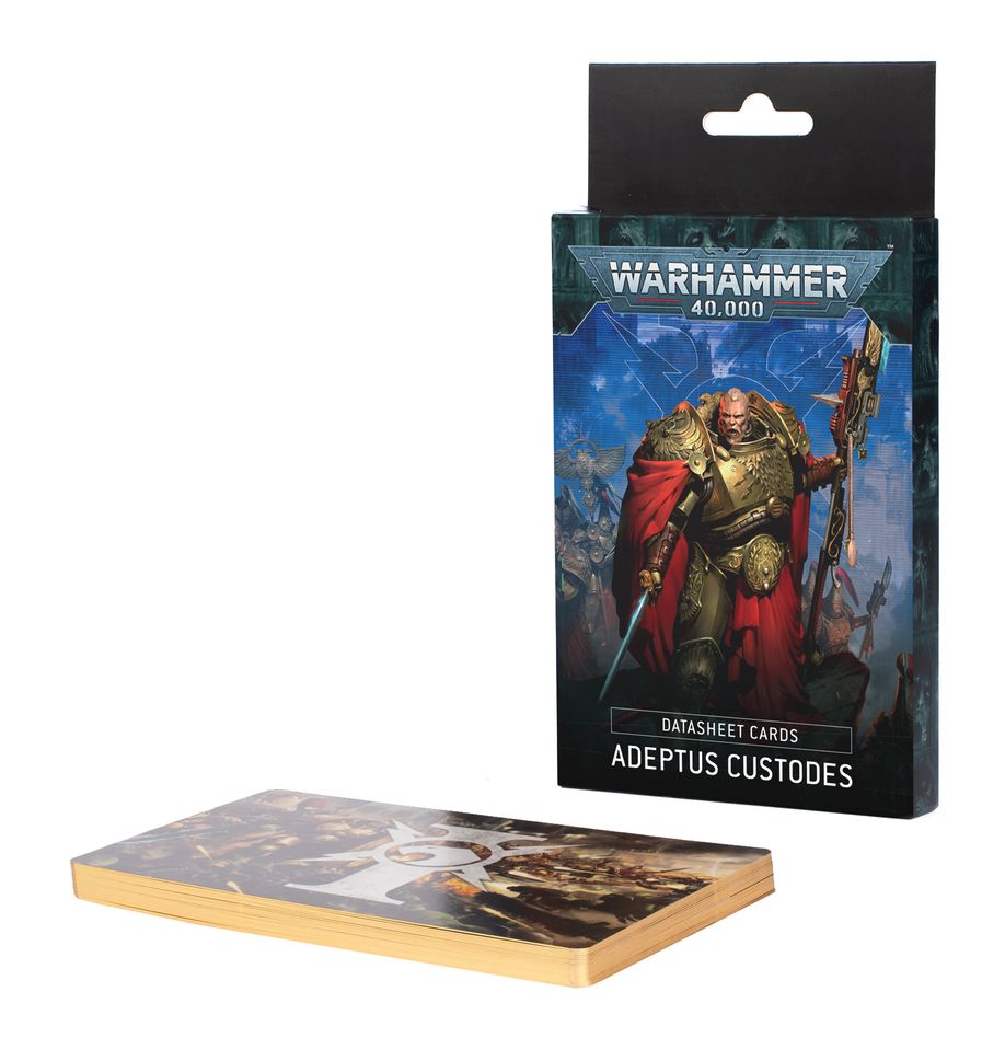 Adeptus Custodes: Datasheet Cards