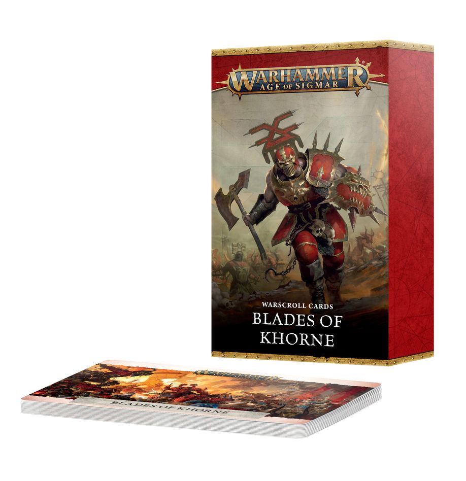 Blades of Khorne: Warscroll Cards