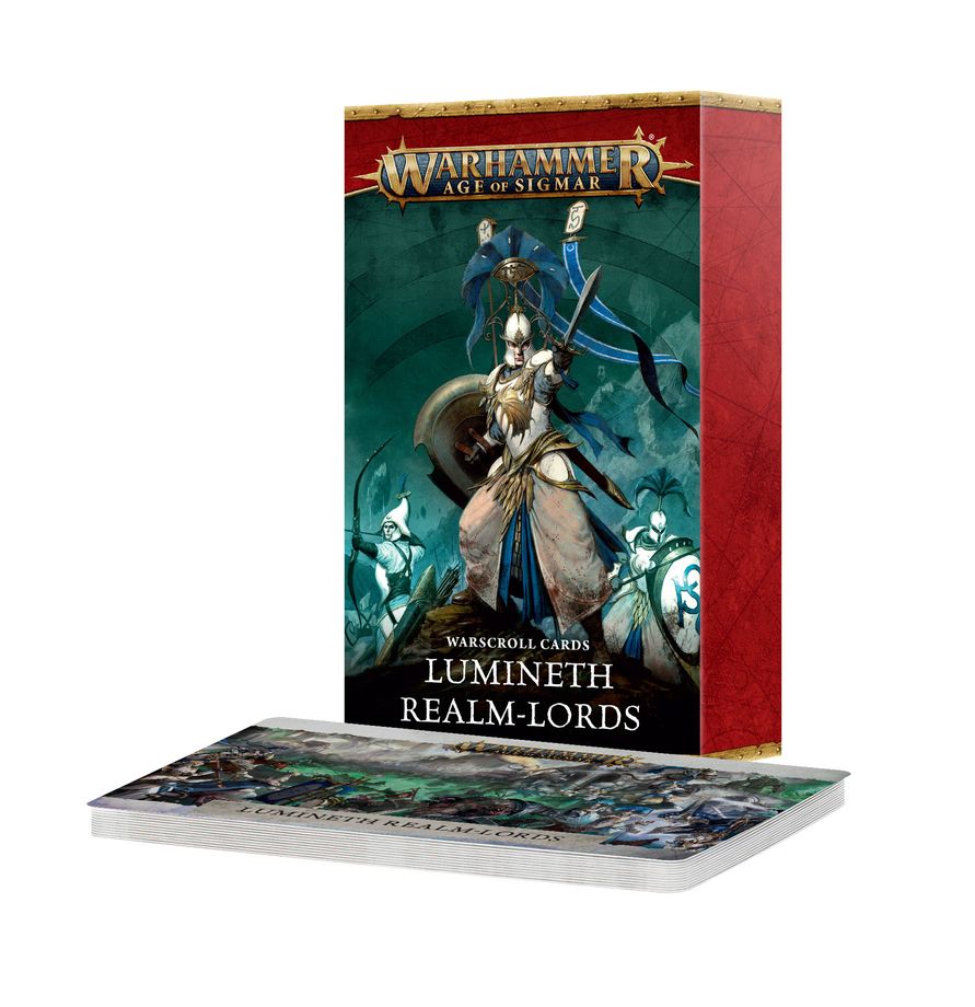 Lumineth Realm-lords: Warscroll Cards