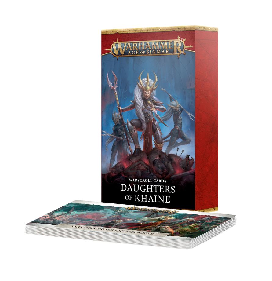 Age of Sigmar: Warscroll Cards: Daughters of Khaine (2026)