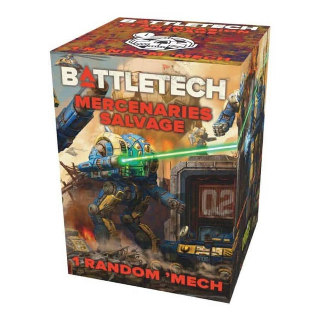 BattleTech - Salvage Box Mercenaries Single Miniature Blind box