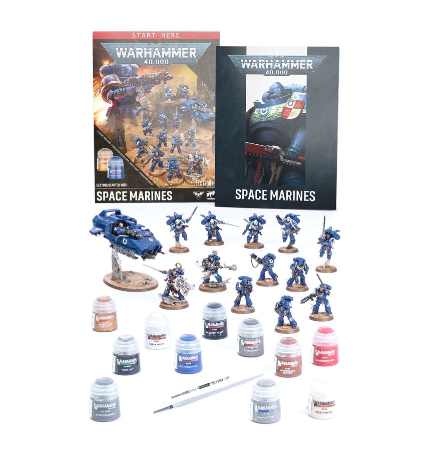 Warhammer 40,000 Getting Started Space Marines