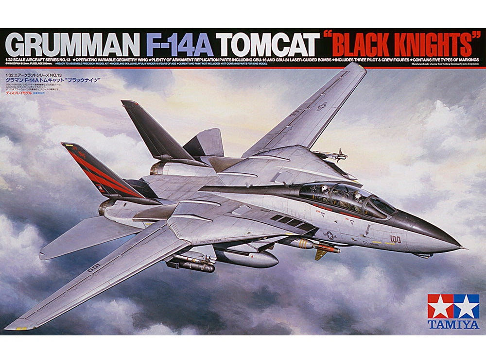 Tamiya - 60313 - 1/32 Grumman F-14A Tomcat 'Black Knights'