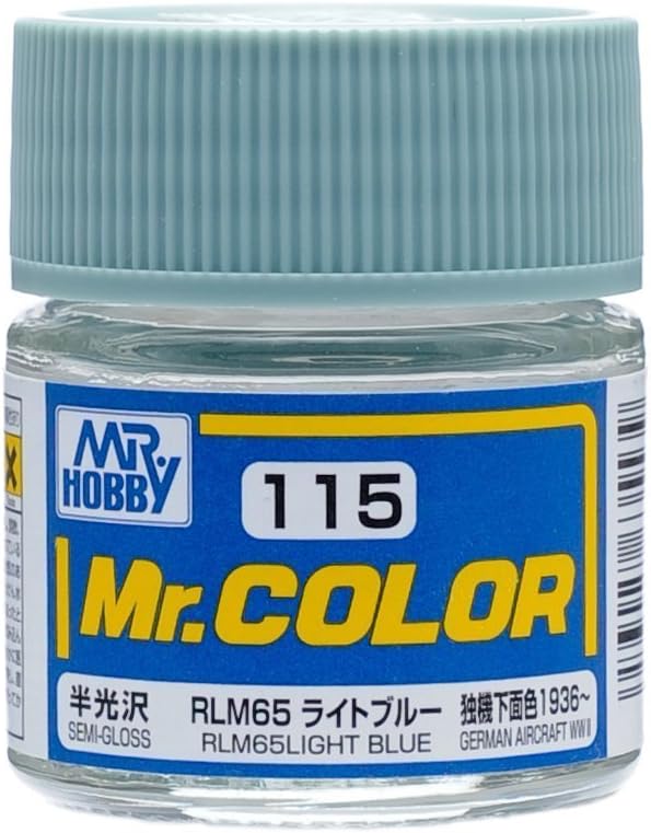 Mr Hobby - C115 - Mr Color RLM65 Light Blue Semi Gloss - 10ml
