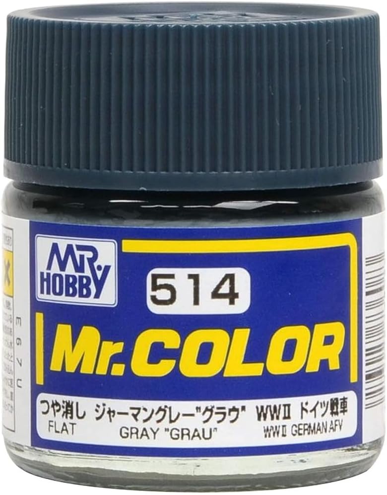 Mr Hobby - C514 - Mr Color Gray (Grau) Flat - 10ml