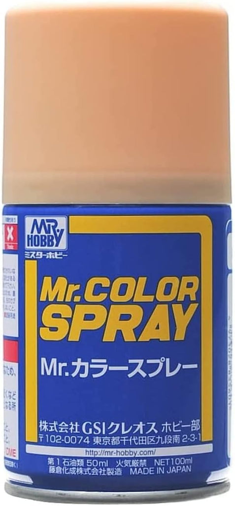 Mr Hobby - S44 - Mr Color Spray Tan Semi Gloss - 100ml