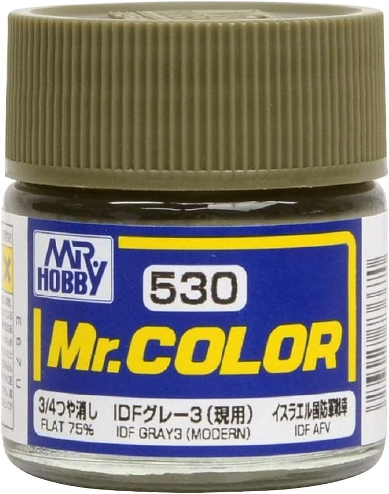 Mr Hobby - C530 - Mr Color IDF Grey 3 Modern Flat 75% - 10ml