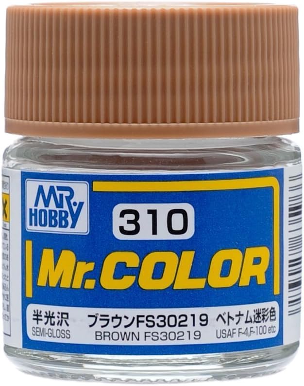 Mr Hobby - C310 - Mr Color Brown FS30219 Semi Gloss - 10ml