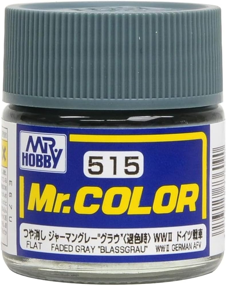 Mr Hobby - C515 - Mr Color Faded Gray (Blassgrau) Flat - 10ml