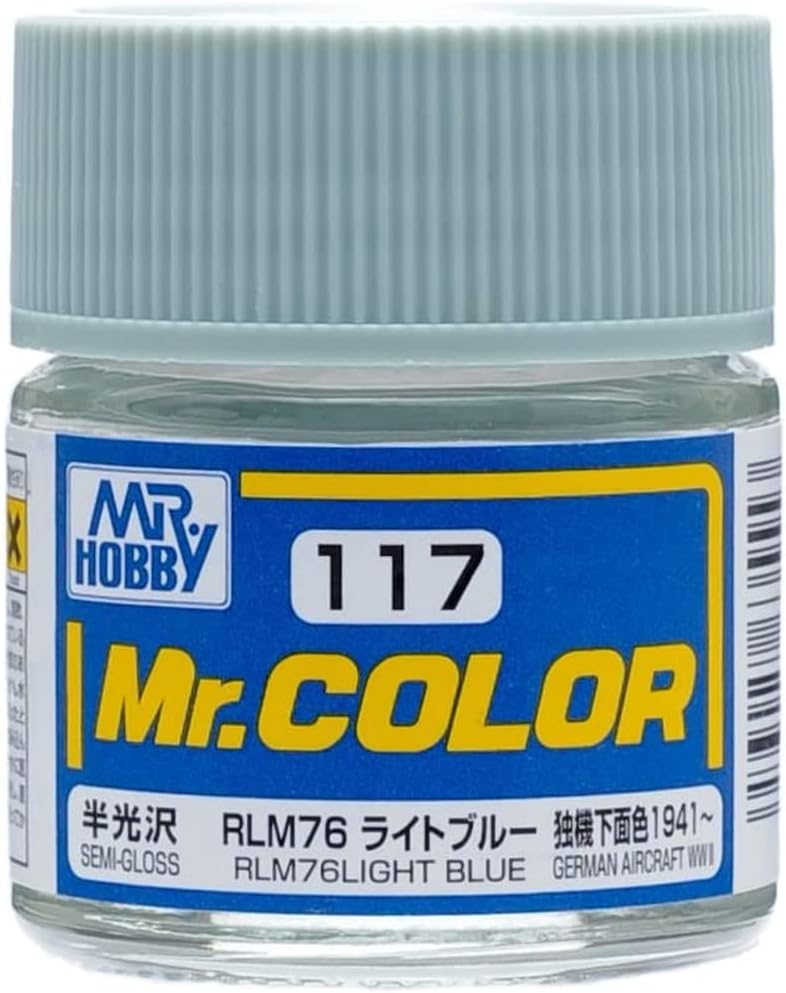 Mr Hobby - C117 - Mr Color RLM76 Light Blue Semi Gloss - 10ml