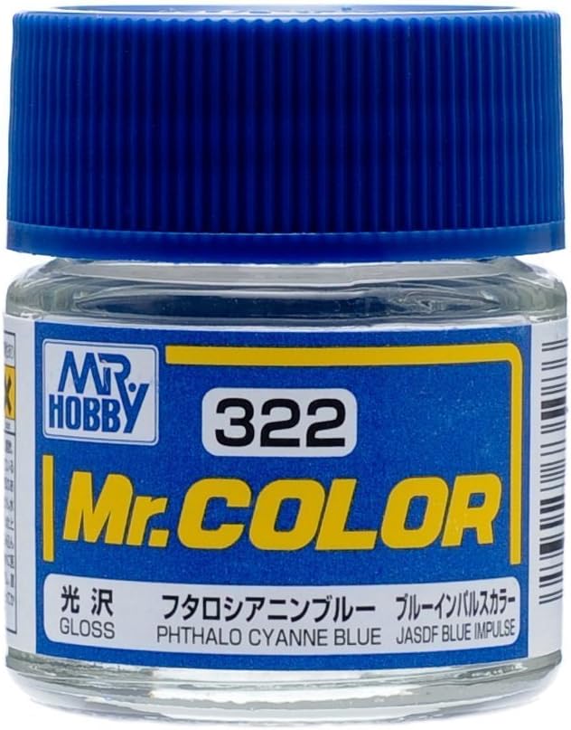 Mr Hobby - C322 - Mr Color Phthalo Cyanne Blue Gloss - 10ml