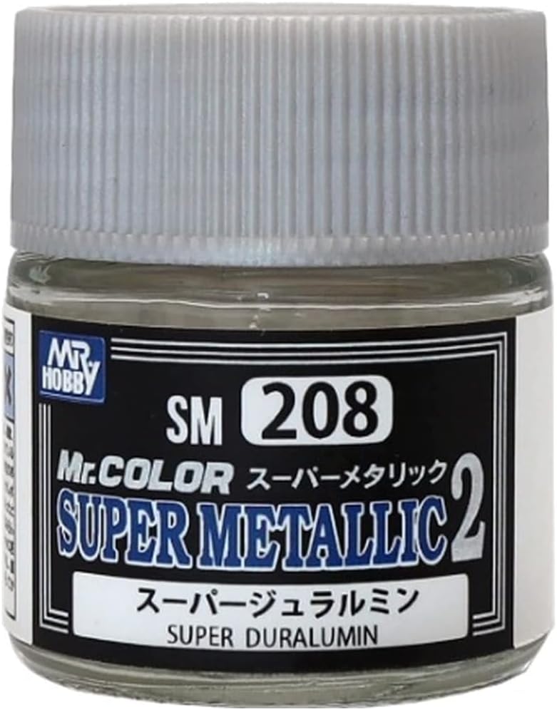 Mr Hobby - SM208 - Mr Color Super Metallic 2 - Super Duralumin 10ml