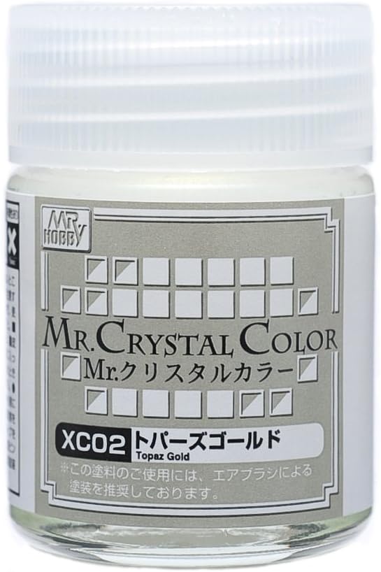 Mr Hobby - XC02 - Mr Crystal Color Topaz Gold - 18ml