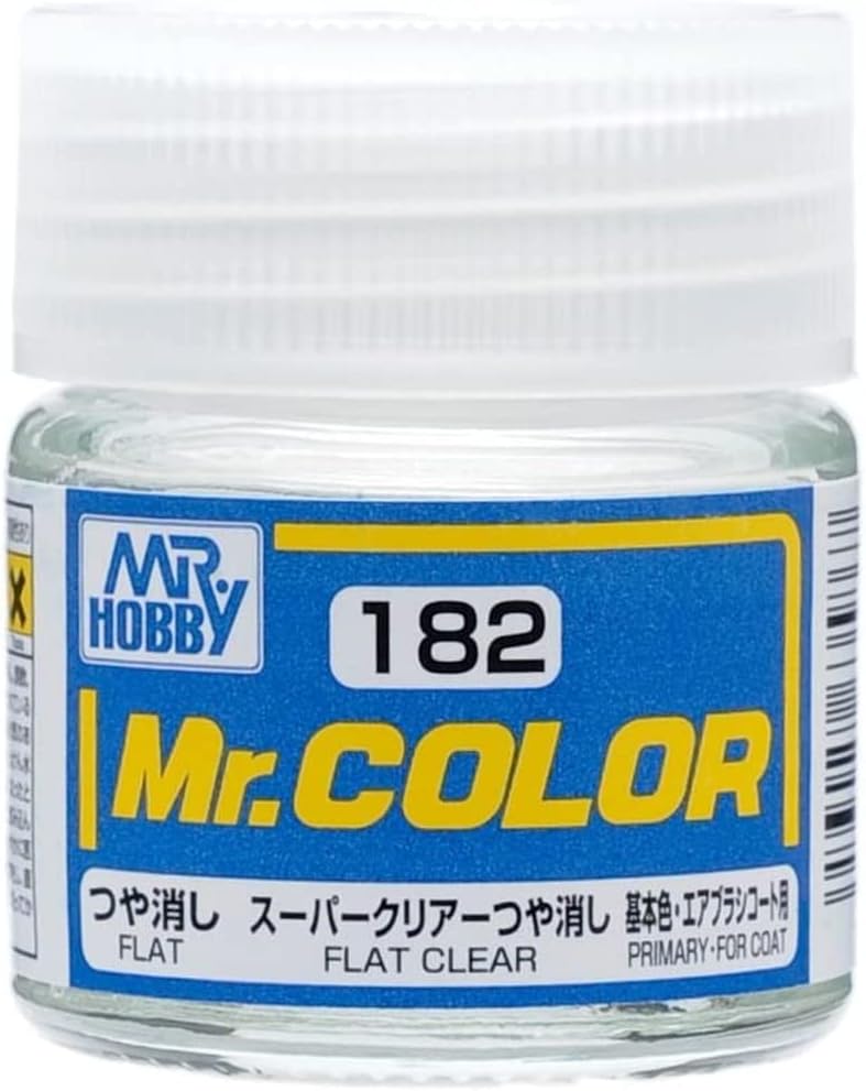 Mr Hobby - C182 - Mr Color Flat Clear Flat - 10ml