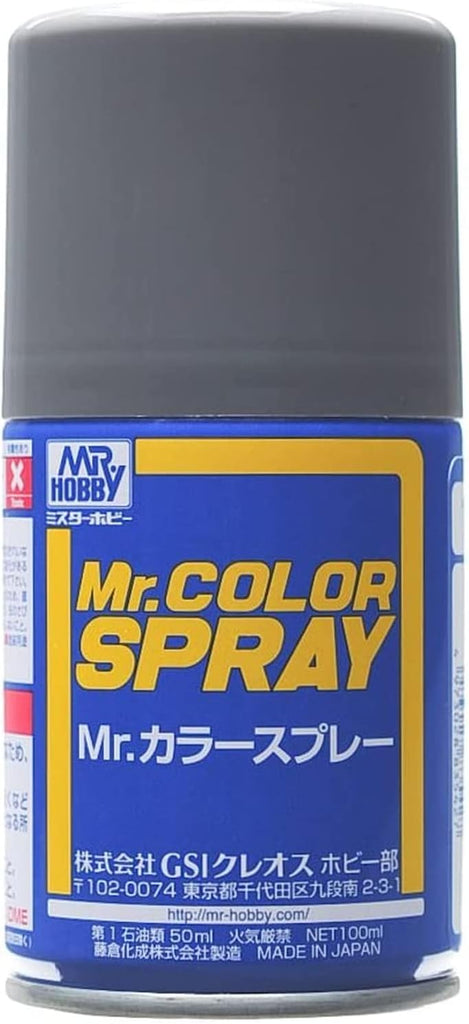 Mr Hobby - S13 - Mr Color Spray Neural Gray Satin Gloss - 100ml