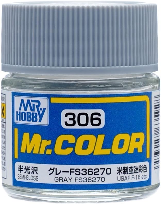 Mr Hobby - C306 - Mr Color Gray FS36270 Semi Gloss - 10ml