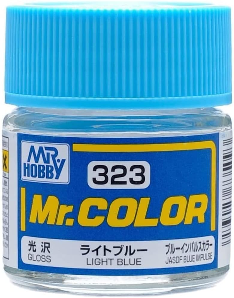 Mr Hobby - C323 - Mr Color Light Blue Gloss - 10ml