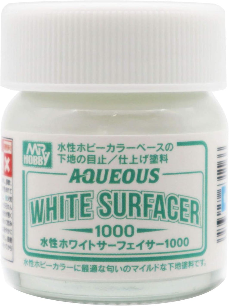 Mr Hobby - HSF02 - Aqueous Surfacer 1000 White - 40ml