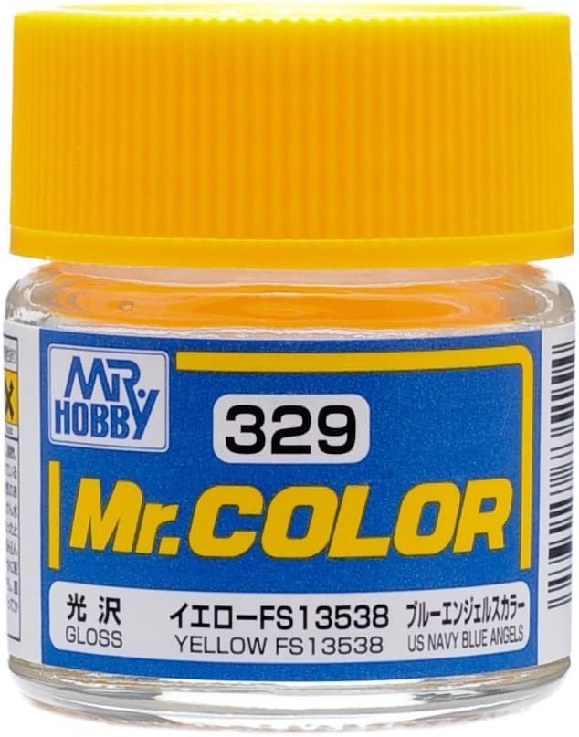 Mr Hobby - C329 - Mr Color Yellow FS13538 Gloss - 10ml