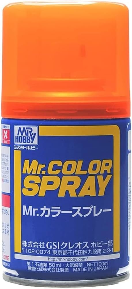 Mr Hobby - S49 - Mr Color Spray Clear Orange Gloss - 100ml