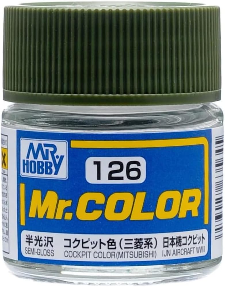 Mr Hobby - C126 - Mr Color Cockpit Color (Mitsubishi) Semi Gloss - 10ml