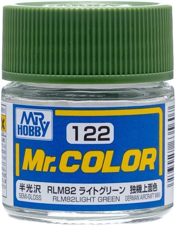 Mr Hobby - C122 - Mr Color RLM82 Light Green Semi Gloss - 10ml
