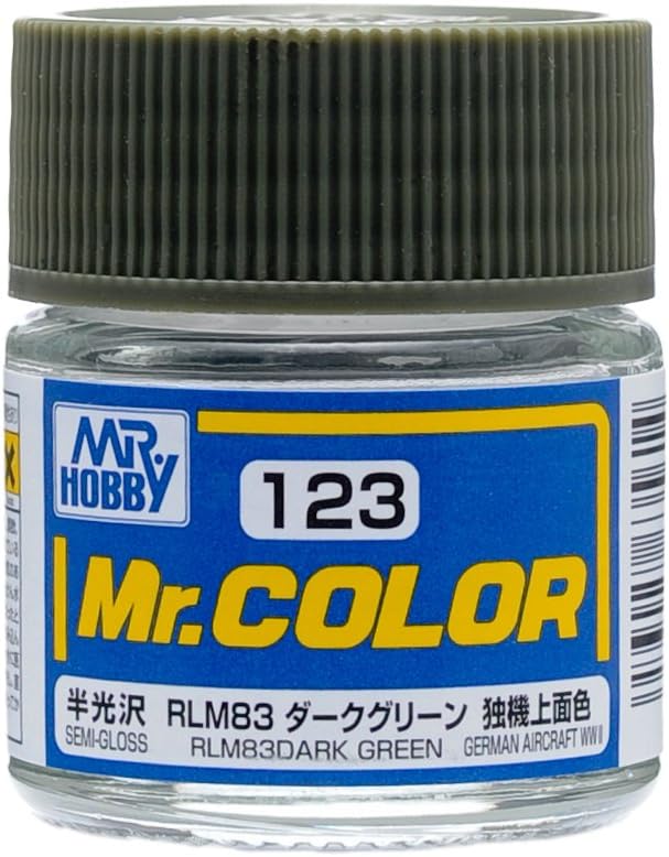 Mr Hobby - C123 - Mr Color RLM83 Dark Green Semi Gloss - 10ml