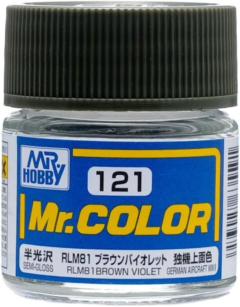 Mr Hobby - C121 - Mr Color RLM81 Brown Violet Semi Gloss - 10ml