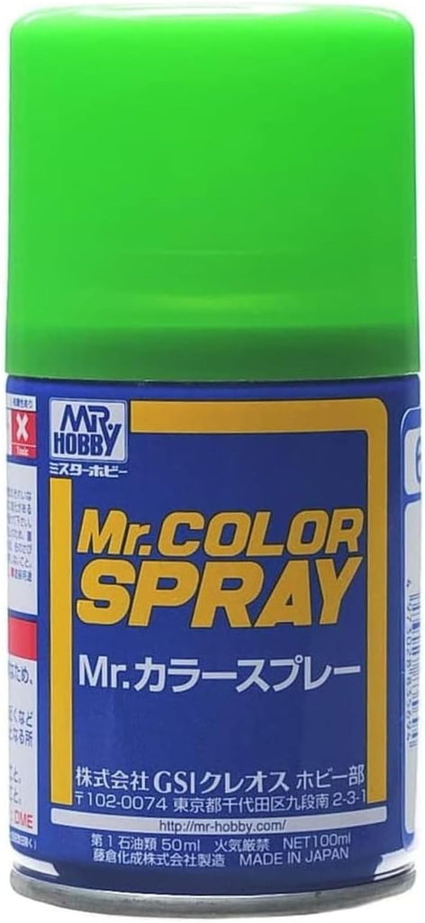 Mr Hobby - S64 - Mr Color Spray Yellow Green Gloss - 100ml