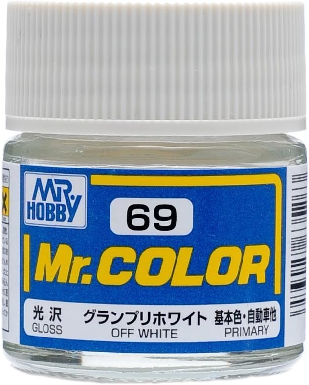 Mr Hobby - C69 - Mr Color Off White Gloss - 10ml