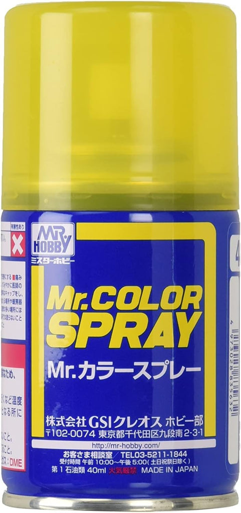 Mr Hobby - S48 - Mr Color Spray Clear Yellow Gloss - 100ml