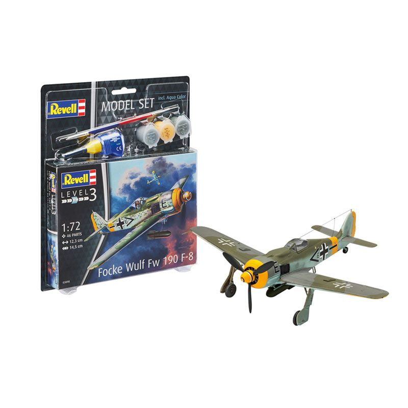 Revell - 63898 - 1/72 Focke Wulf FW 190 F-8 Torpedojager Plastic Model Kit