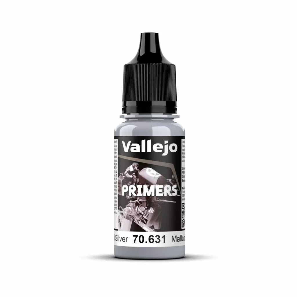 Vallejo - 70.631 - Surface Primer - Chainmail Silver 18ml