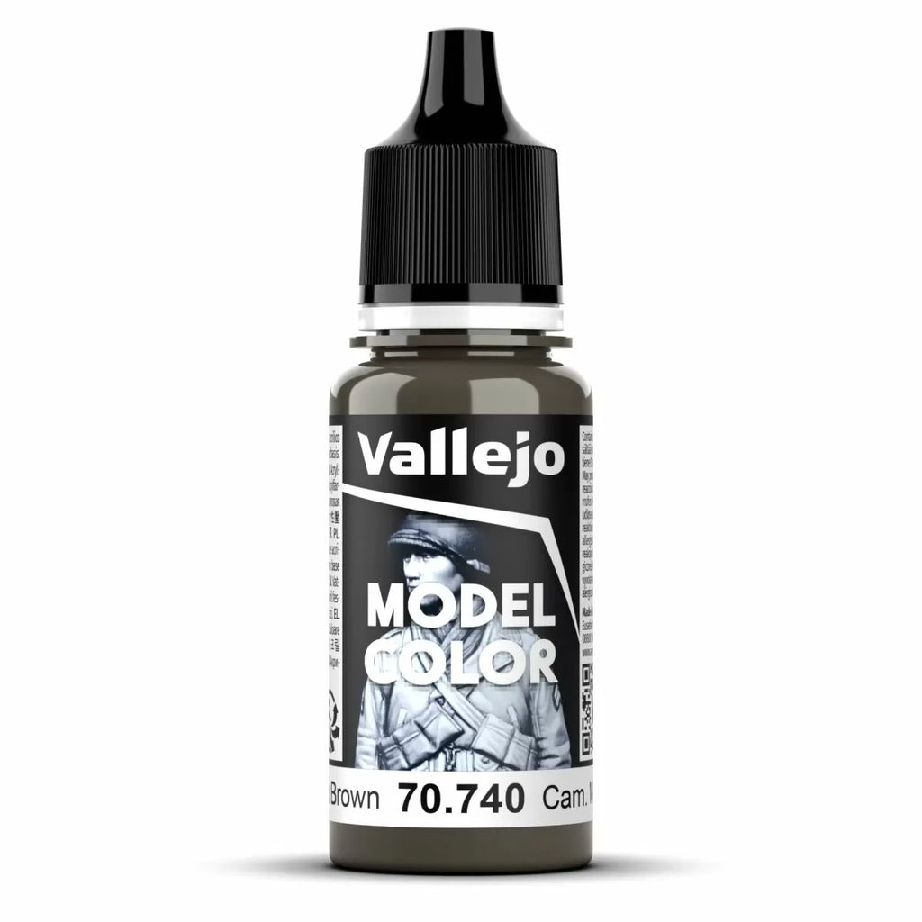 Vallejo - 70.740 - Model Color - Camouflage Middle Brown 18ml