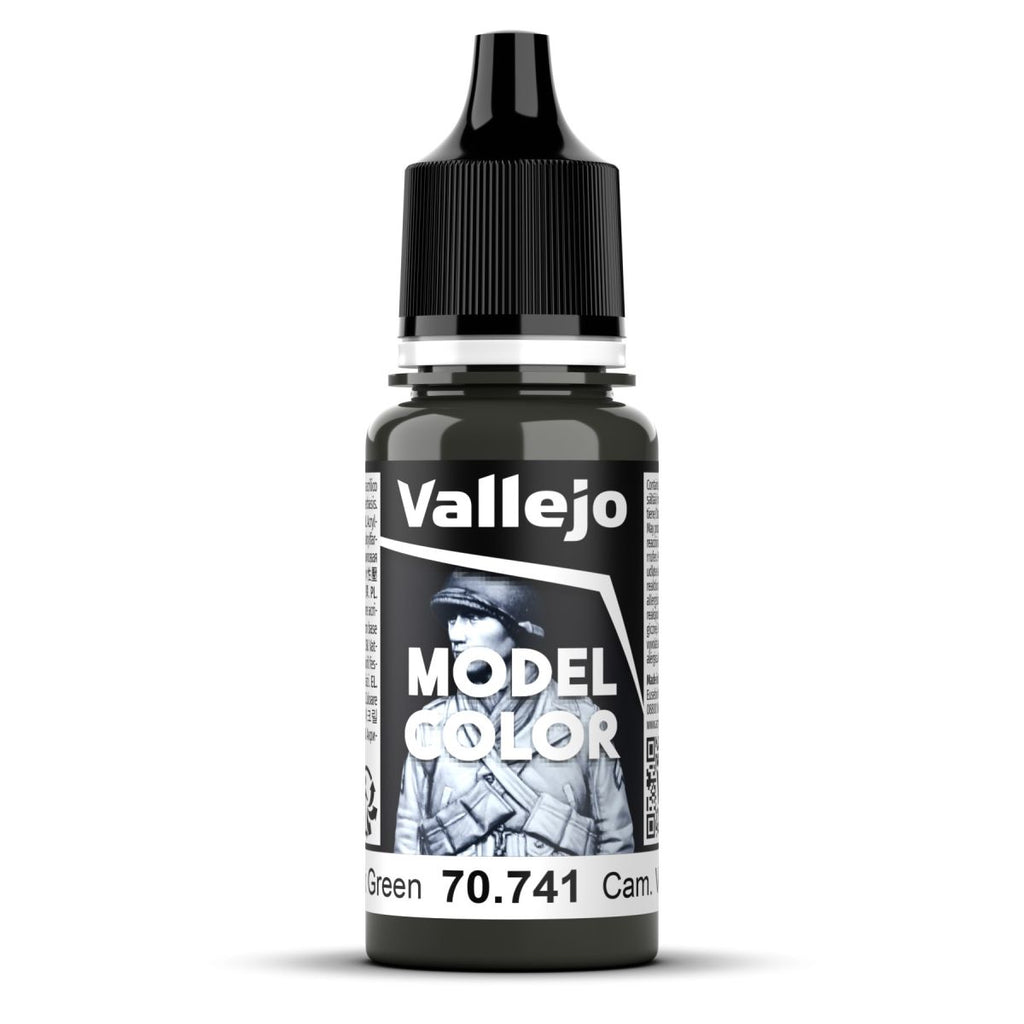 Vallejo - 70.741 - Model Color - Cam. Black Green 18ml