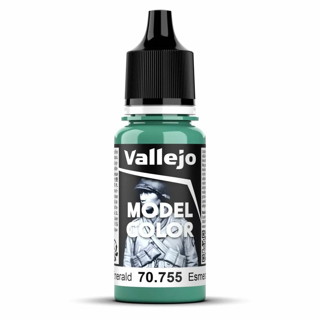 Vallejo - 70.755 - Model Color - Light Emerald 18ml