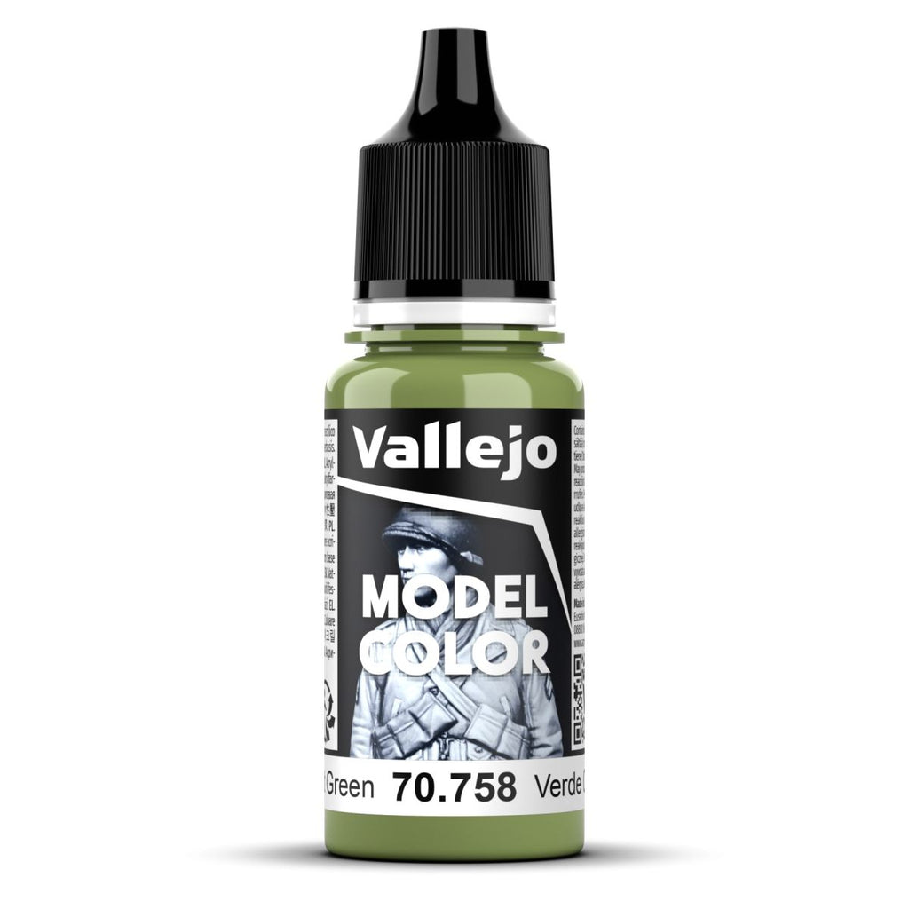 Vallejo - 70.758 - Model Color - Bright Green 18ml