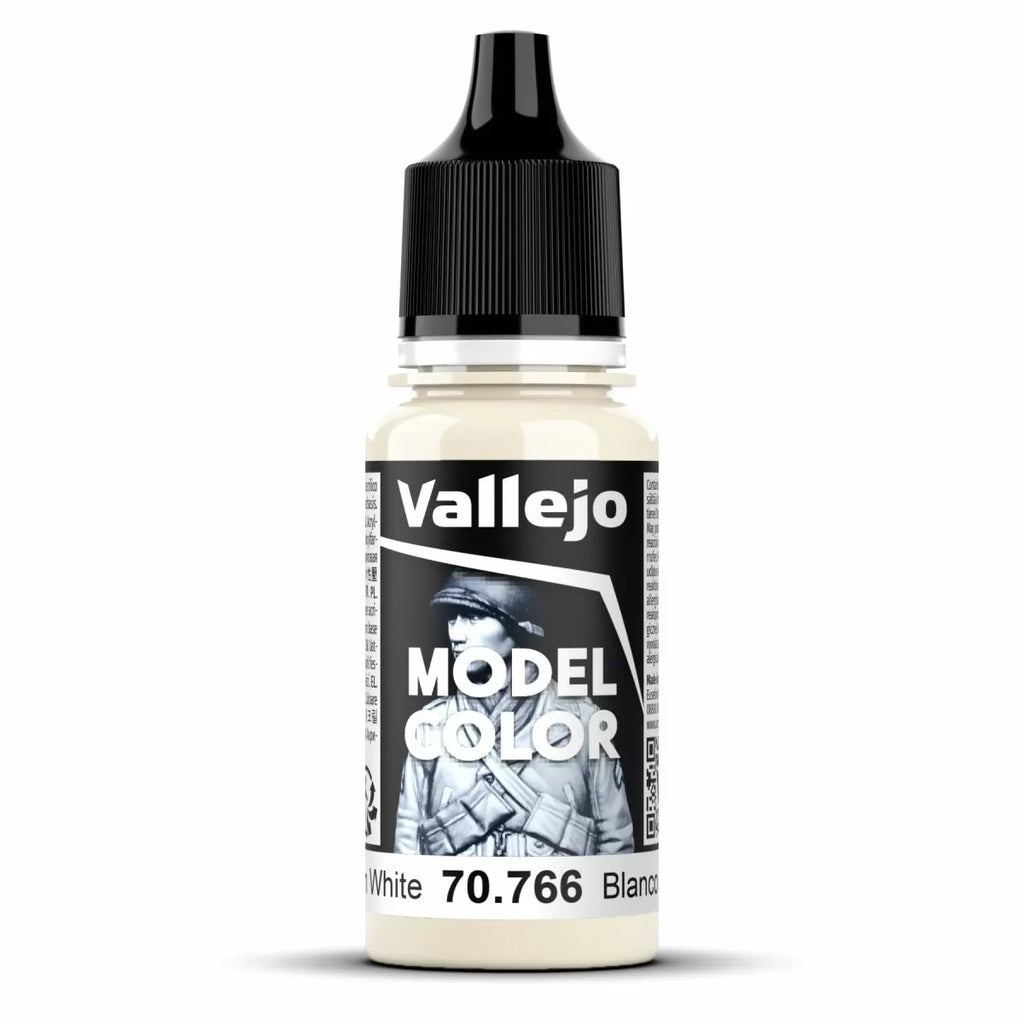 Vallejo - 70.766 - Model Color - Cream White 18ml