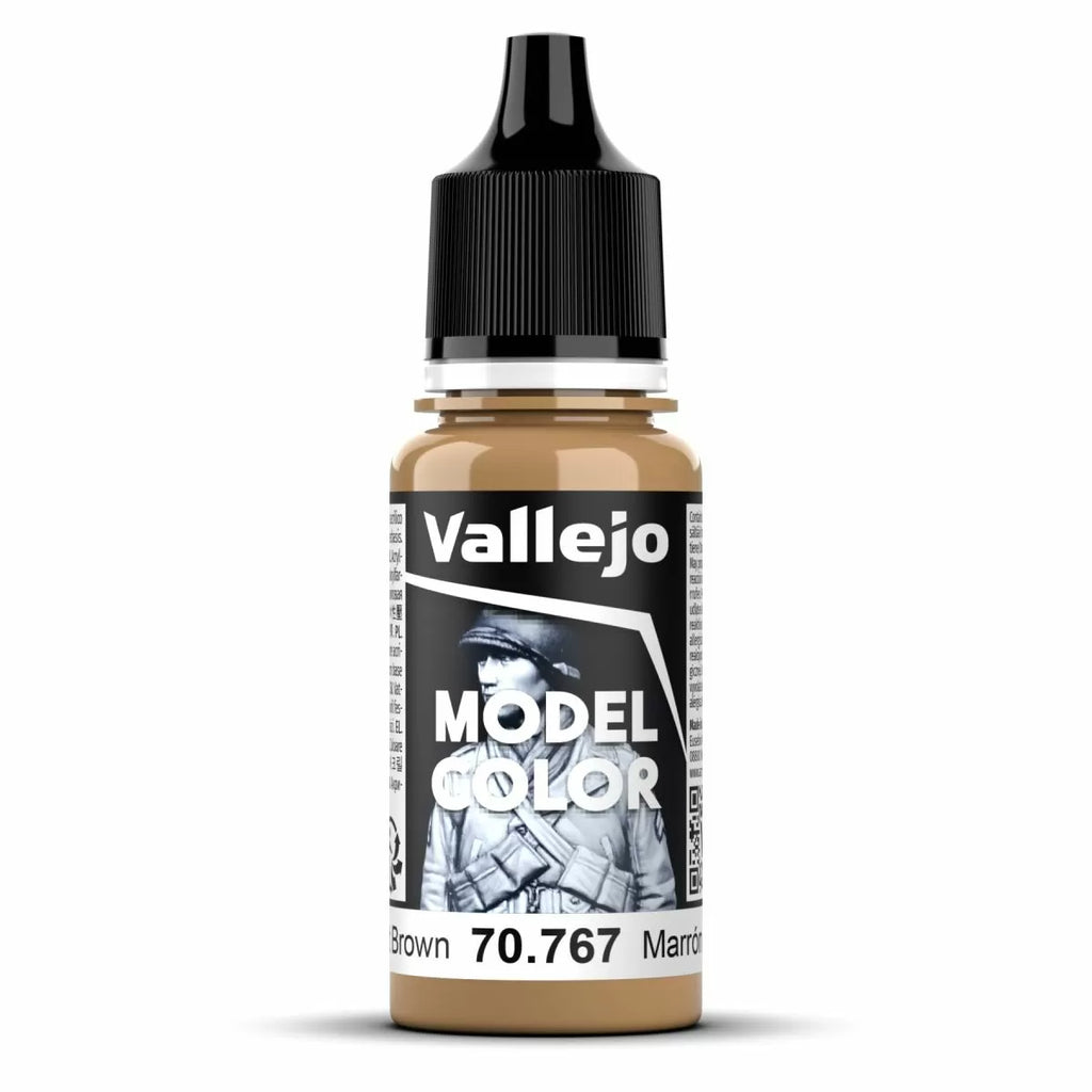 Vallejo - 70.767 - Model Color - Desert Brown 18ml