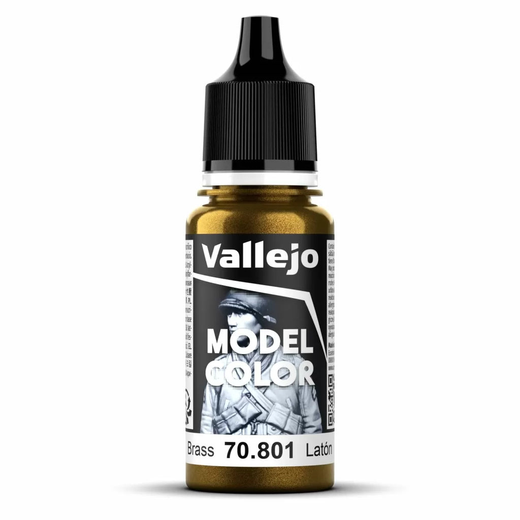 Vallejo - 70.801 - Model Color - Brass 18ml