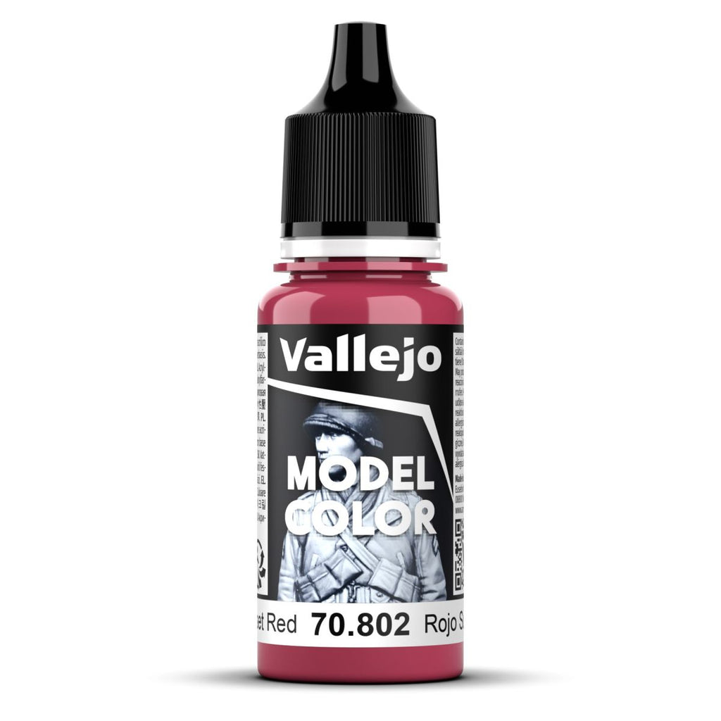 Vallejo - 70.802 - Model Color - Sunset Red 18ml