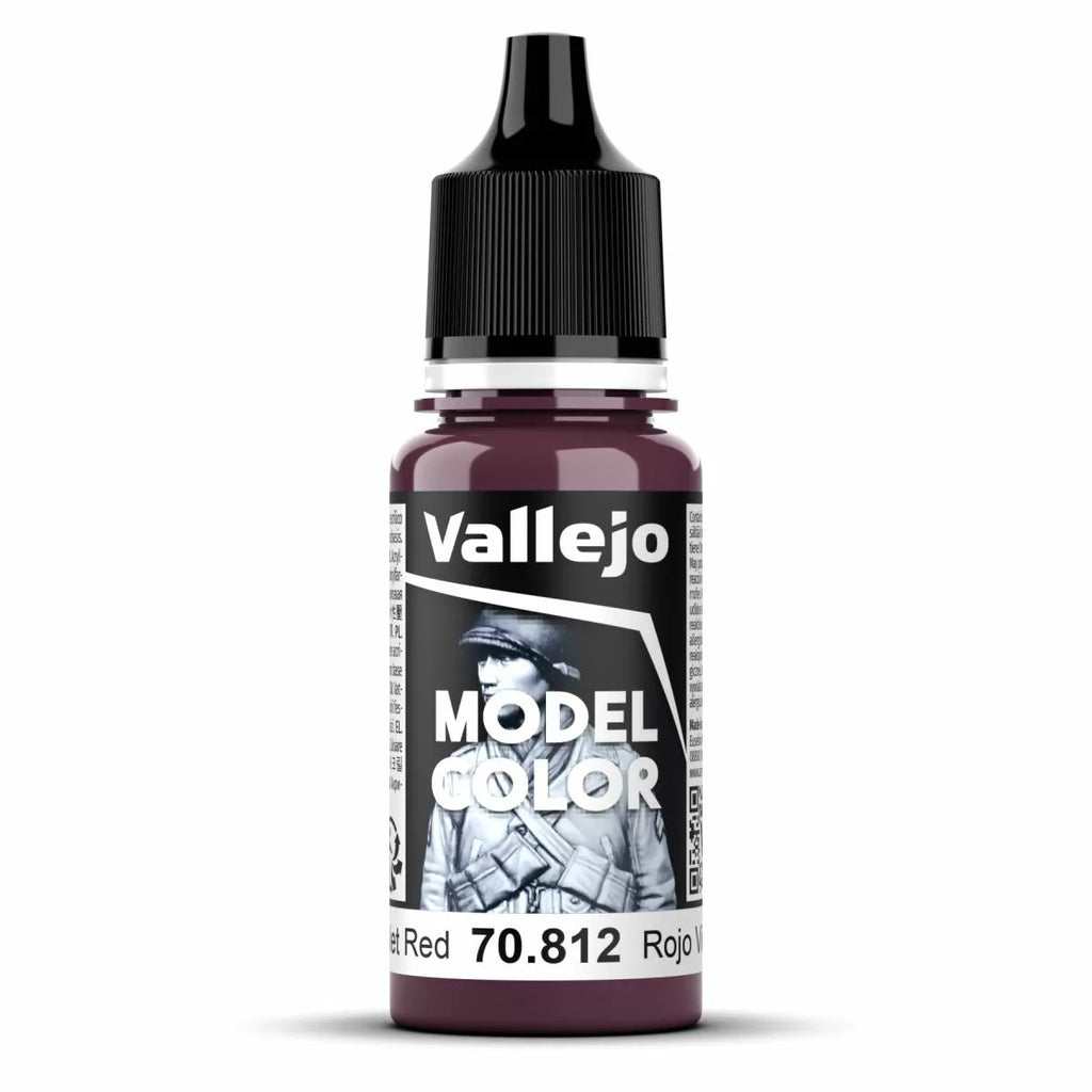 Vallejo - 70.812 - Model Color - Violet Red 18ml