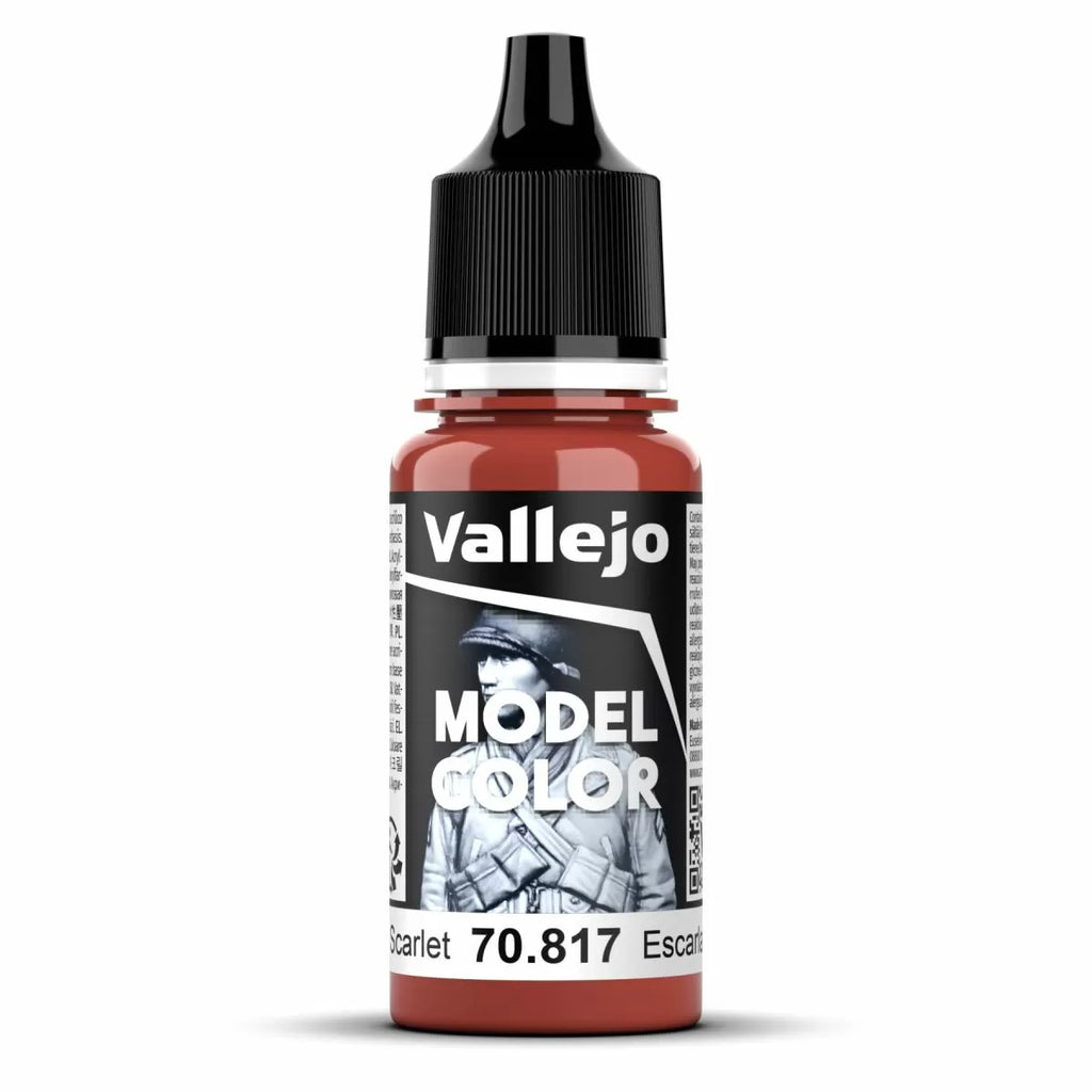 Vallejo - 70.817 - Model Color - Scarlet 18ml