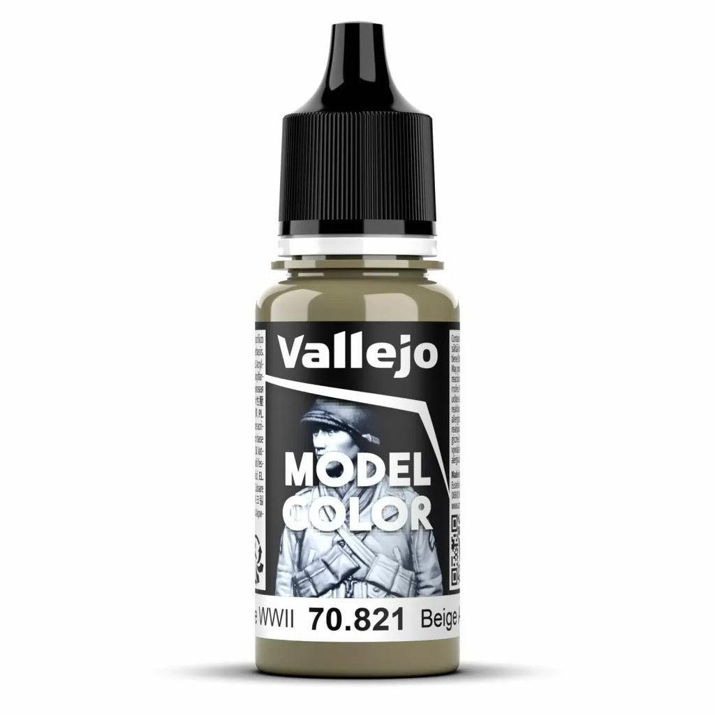 Vallejo - 70.821 - Model Color - German Beige WWII 18ml